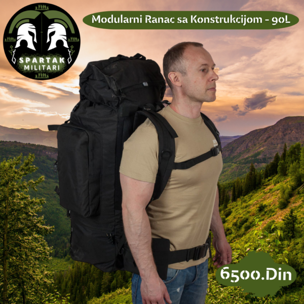 Modularni Ranac sa Konstrukcijom - 90L