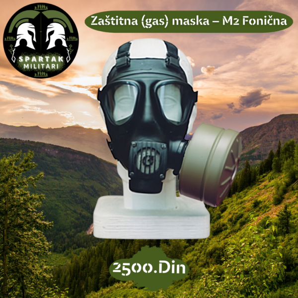 Zaštitna (gas) Maska - M2 Fonična - Image 3