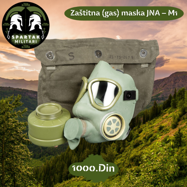 Zaštitna (gas) maska JNA - M1 - Image 2