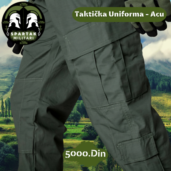 Od Green Taktička Uniforma - Acu - Image 3