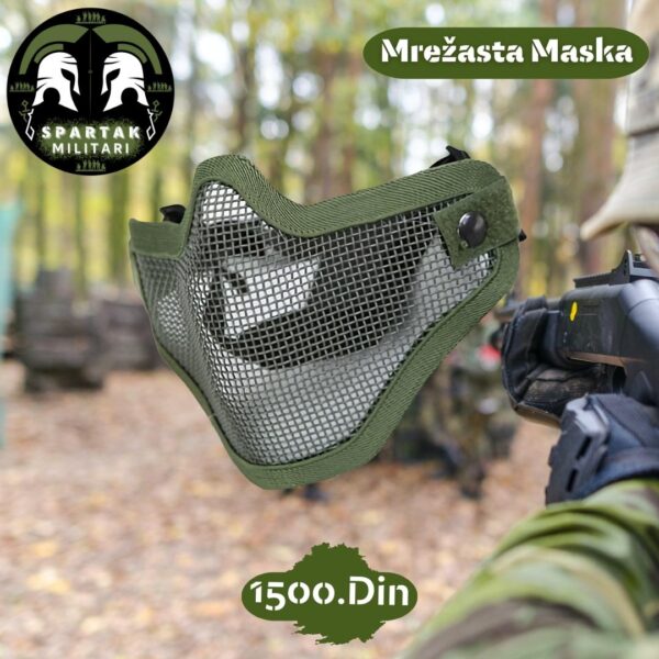 Airsoft - Mrežasta Maska - Image 2