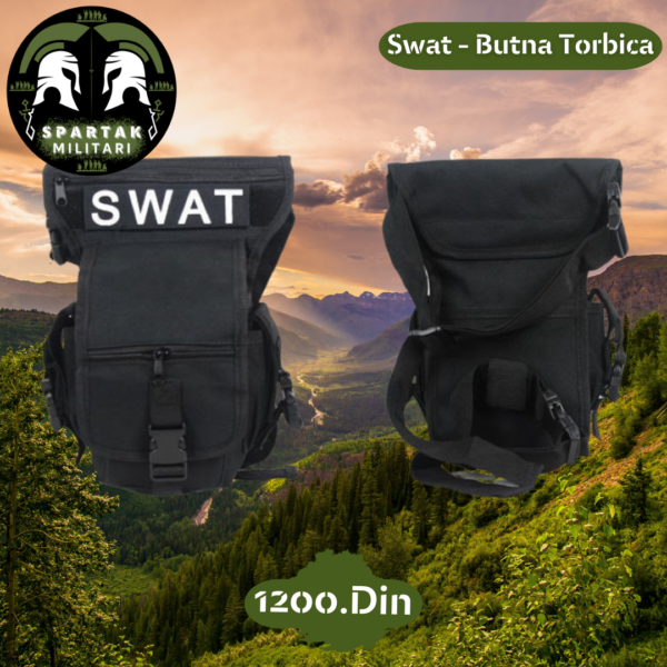 Swat - Butna Torbica - Crna - Image 2