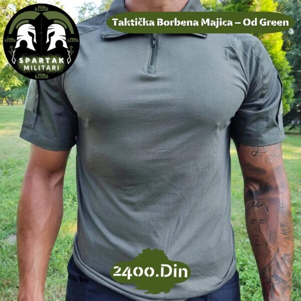 Taktička Borbena Majica - Od Green - Image 2