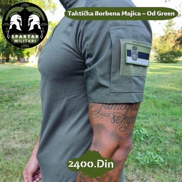 Taktička Borbena Majica - Od Green - Image 8