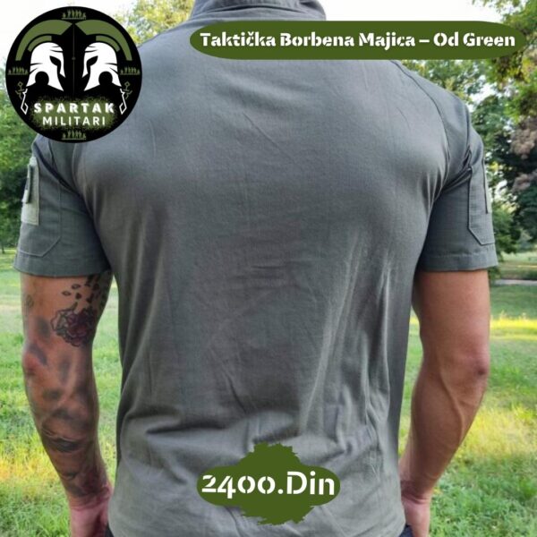 Taktička Borbena Majica - Od Green - Image 10