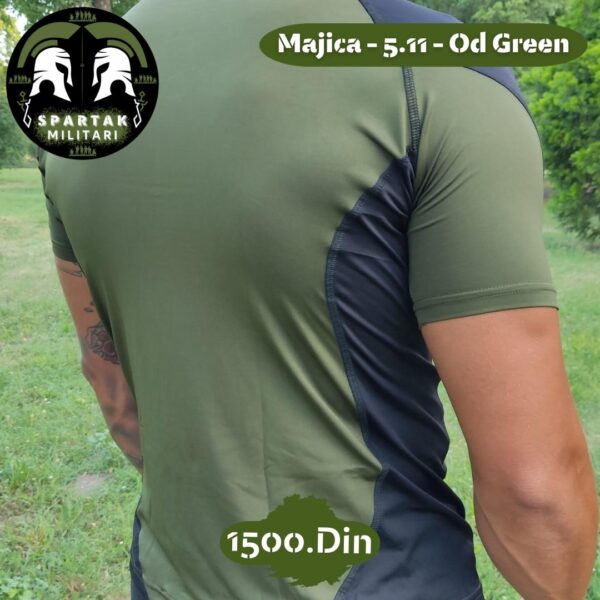 Majica - 5.11 - Od Green - Image 5