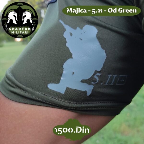 Majica - 5.11 - Od Green - Image 6