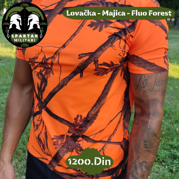 Lovačka Majica - Fluo Forest