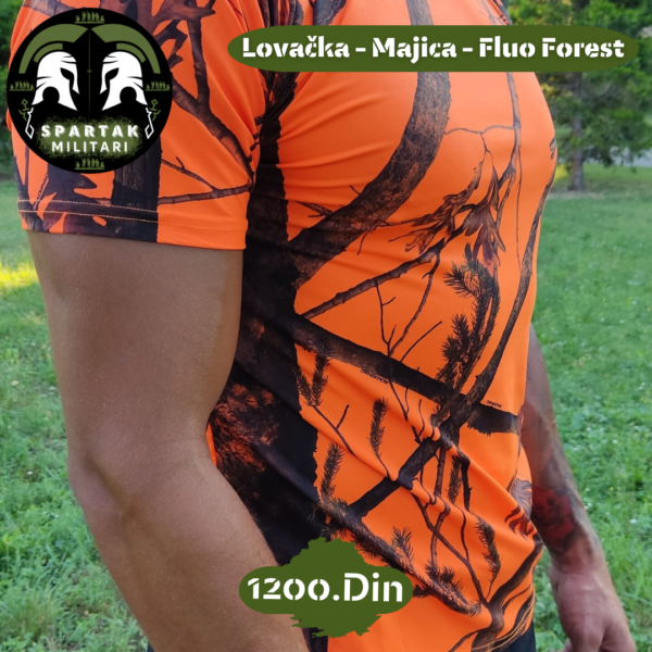 Lovačka Majica - Fluo Forest - Image 4