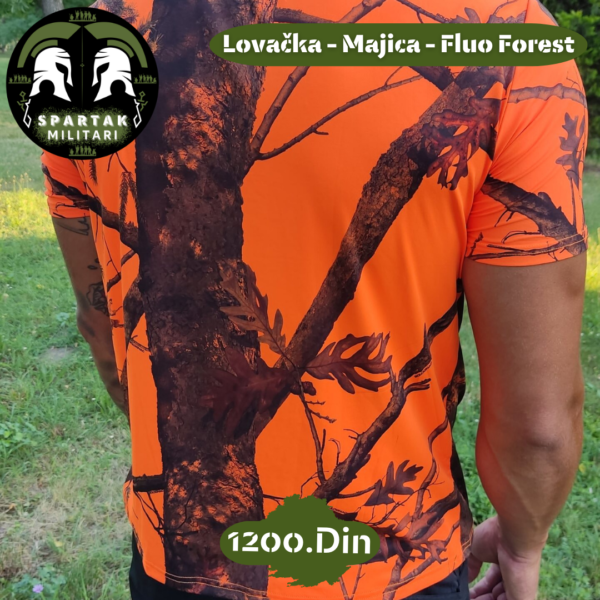 Lovačka Majica - Fluo Forest - Image 5