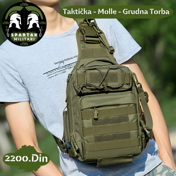 Taktička - Molle - Grudna Torba - Smb